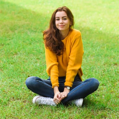 img girl in grass - About